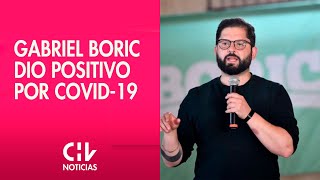 CANDIDATOS EN CUARENTENA  Boric dio positivo por COVID19  CHV Noticias [upl. by Ilrebmyk]