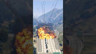 Irani army base of city destroyed by f15 e Gta5 [upl. by Avelin]