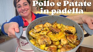 POLLO E PATATE IN PADELLA Ricetta Facile  Fatto in Casa da Benedetta [upl. by Leizahaj72]