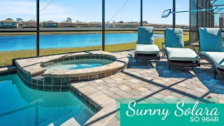 Sunny Solara  9Bed Private Pool  Vacation Rental in Orlando FL [upl. by Ayirp46]