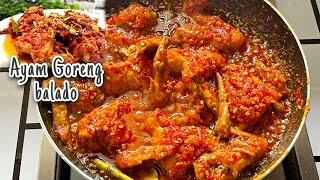 Resep Ayam Balado  Olahan Ayam Balado  Cara Membuat Ayam Balado Empuk dan Enak [upl. by Olecram646]