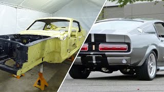 1968 Mustang Fastback Shelby GT500 Replica Tribute Project Build [upl. by Wolfe911]