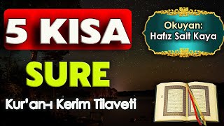 5 KISA SURE DİNLE Hafız Sait Kaya [upl. by Mcallister441]