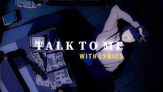 Talk to me  Cavetown with lyrics [upl. by Aidil94]