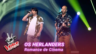 Os Herlanders  “Romance de Cinema”  Provas Cegas  The Voice Gerações [upl. by Ahsiuqet]