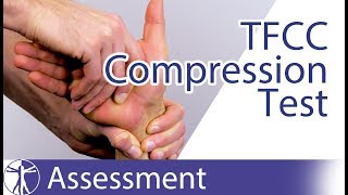 TFCC Compression Test  Triangular Fibrocartilage Complex Lesions [upl. by Llenoil]