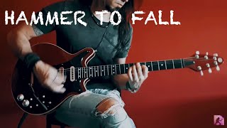 Hammer to fall guitar cover Queen Brian May tone [upl. by Aneroc]