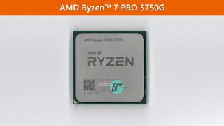 AMD Ryzen 7 PRO 5750G 8 Core CPU Brief Review [upl. by Souza]