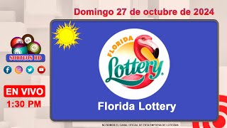 Florida Lottery EN VIVO 📺│Domingo 27 de octubre de 2024  130PM [upl. by Anni]