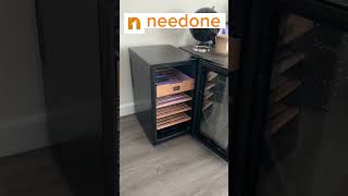 NEEDONE Cigar Humidors 48L with Cooling Function Electronic Cooler Humidor Cabinet for 300 Cigars [upl. by Daahsar527]