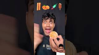 Dhungri orangein jictionicacream 🍊asmr funny eatingchallenge food shorts [upl. by Montano]