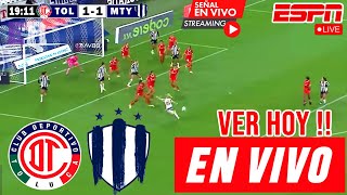 Monterrey vs Toluca en vivo Donde Ver A Que Hora Juega 4tos de Final Apertura Femenil 2024 hoy [upl. by Charla]