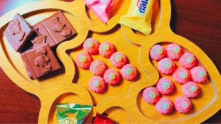 Filling Platter with Sweets ASMR Gummy Candy Satisfying Video New ASMR Video 2024 [upl. by Assenar868]