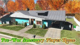 PS4版fallout4フォールアウト4 Mod PreWar Sanctuary  Player Home [upl. by Roe465]