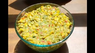 Alexs Corn Salsa Recipe [upl. by Noelani]