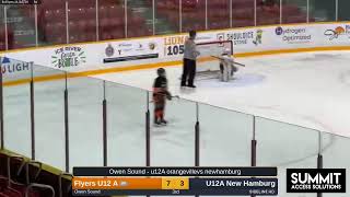 Owen Sound  U12A Orangeville vs New Hamburg [upl. by Yojal]