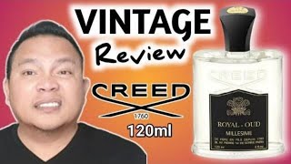 CREED ROYAL OUD MILLESIME BATCH  VINTAGE FORMULATION 120ML [upl. by Turk166]