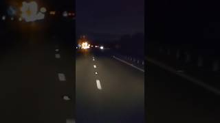 Roadworks on M9 Motorway Falkirk District Scotland UK [upl. by Nilauqcaj]