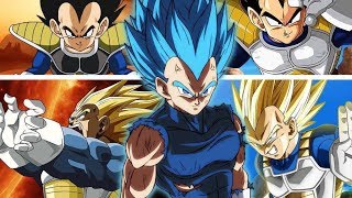 Vegeta All Forms And Transformations Remastered HD [upl. by Jandy]