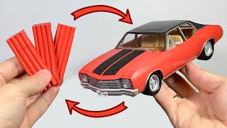 Plasticine clay to Car  The Ultimate Transformation [upl. by Ytak]