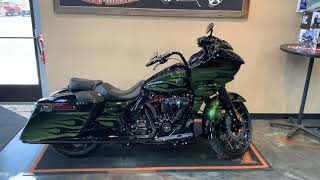 NEW 2022 HarleyDavidson CVO Road Glide in Envious Green FadeFLTRXSE [upl. by Percy]