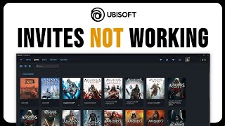 How To Fix Ubisoft Connect Invites Not Working Solved 2024 [upl. by Adnaluoy]