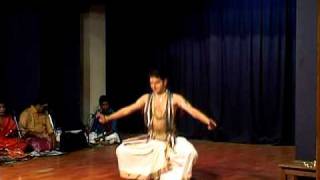 Bharatanatyam performance by Yatin Agarwal Varnam part 7 [upl. by Kendyl]