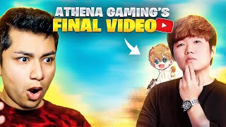 ROLEX REACTS to ATHENA GAMING LEAVING YOUTUBE [upl. by Ecnaiva12]