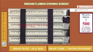 🔴LOTTERY LIVE SINGAM 0700 PM 10112024 MANIPUR STATE LOTTERY BTC LIVE [upl. by Margot]