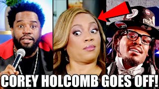 Corey Holcomb Brutally Destroys Kimberly Martin For Attacking Cam Newton ON ESPN GET UP  MUST WATCH [upl. by Aivatan]