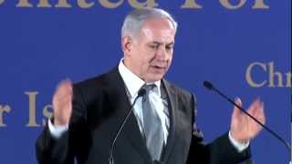 PM Netanyahus Speech  quotChristians United for Israelquot Conference 2012 [upl. by Asenaj]