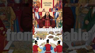 The Wealthiest Man Of All Time Gengis Khan And The Magnificent Mongal EmpireWorld History shorts [upl. by Kcirre262]