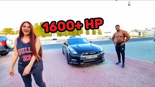 LARRY WHEELS 1600 HP NISSAN GTR [upl. by Polito]