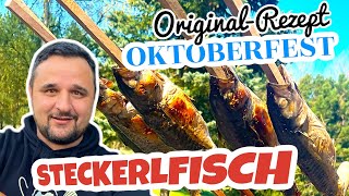 STECKERLFISCH GRILLEN  DAS GEHEIMREZEPT vom OKTOBERFEST —Klaus grillt [upl. by Ikilisav]