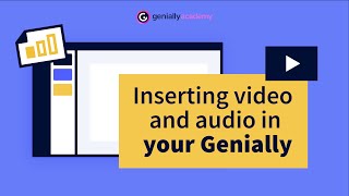 Inserting video and audio in your genially [upl. by Fanchon]