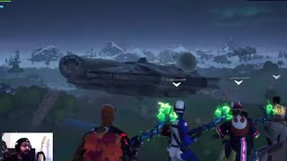 JE RÉAGIS EN LIVE A L’ÉVÉNEMENT DE STAR WARS SUR FORTNITE [upl. by Egwin]