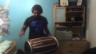 Nachange Sari Raat Jay Dhabi Remix  Dhol Cover [upl. by Leinnad]