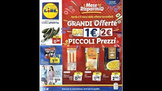 Volantino Lidl dal 22 al 28 aprile 2024 in anteprima [upl. by Bashee353]