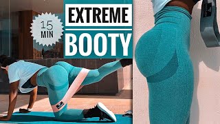 EASILY GROW YOUR GLUTES  Resistance Band Booty Workout  This Will Swiftly Change your Butt🍑 [upl. by Gena951]