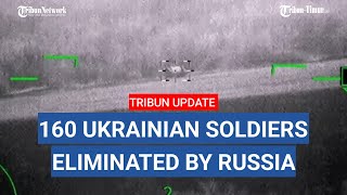 160 Ukrainian soldiers and 4 platoons of M777 155 mm howitzers eliminated by Russian missiles [upl. by Myer]