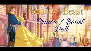 Review Beauty and The Beast Prince amp Beast Doll PTBR [upl. by Ause]