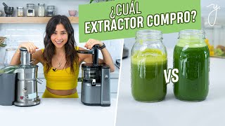 ¿Cuál es EL MEJOR EXTRACTOR DE JUGOS Comparación y Reseña [upl. by Aiveneg]