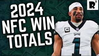 2024 NFC Win Totals  3 Locks That Will Cash [upl. by Anitnamaid]