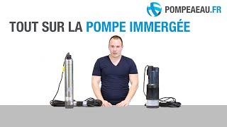 Pompe immergée  Conseils pour faire le bon choix [upl. by Llirrem824]