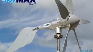 How To assemble the SkyMax™ wind turbine residential roof mount [upl. by Narahs679]