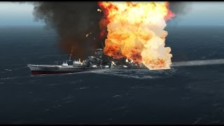 Atlantic Fleet  Bismarck amp Prinz Eugen vs Hood amp Prince of Wales [upl. by Neron751]