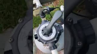 How to backwash your sand filter [upl. by Bouchier]