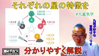 【九星気学】九星の特徴を「五行」を使ってザックリと解説しました。 [upl. by Becca]