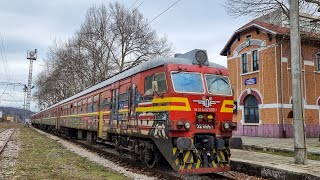 Cab Ride BG Line 42 Tsareva Livada  Gabrovo with EMU 32 [upl. by Melamed]