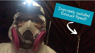 Improper Ventilation From Exhaust Pipes Can Lead to Mold [upl. by Leirea]